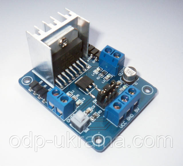 Драйвер шагового двигателя L298N напряжение 5В модуль для Arduino