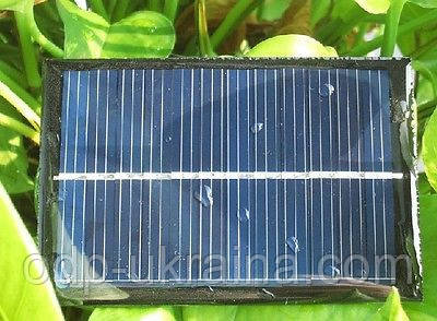Солнечная панель 0,6 Вт Solar Солнечная Батарея