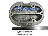 Крышка верхняя ребристая алюминиевая узла компрессора СО-7Б, фото 3