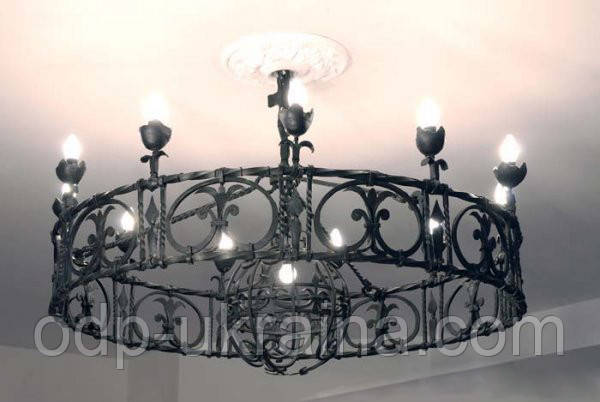 Кованая Люстра № 38