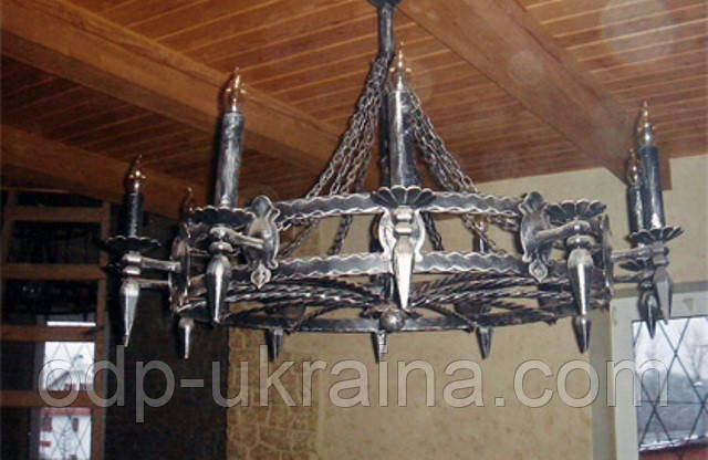 Кованая Люстра № 43