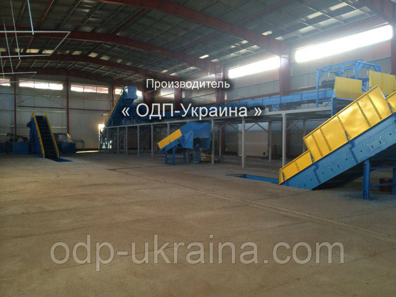 Мусоросортировочная лінія МСЛ-3