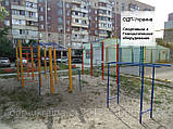 Брусья уличные БРС-150, 1700х2000х500 мм, фото 5