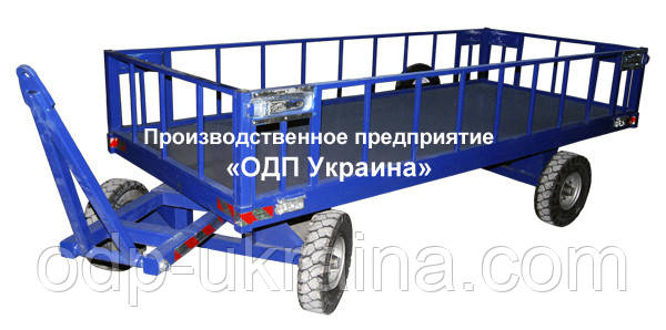Тележка Большегрузная БТК-80 с каркасным бортом Большая