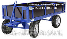 Телега Большегрузная БТК-100 с цельным бортом Большая