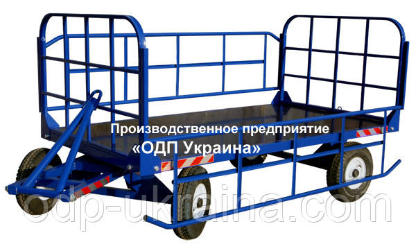 Багажно-Почтовая Телега Большая Большегрузная БТК-200 с каркасным бортом