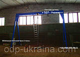 Мобильный Козловой Кран 2 тонны Ручной Портативный Мини Подъемник, фото 2