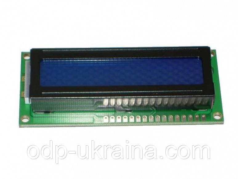 Дисплей LCD 16x2 с подсветкой 16 символов 2 строки - Жидкокристалический экран для Arduino