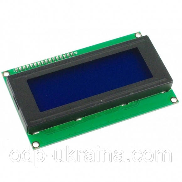 Дисплей LCD 20x4 с подсветкой 20 символов 4 строки - Жидкокристалический экран для Arduino